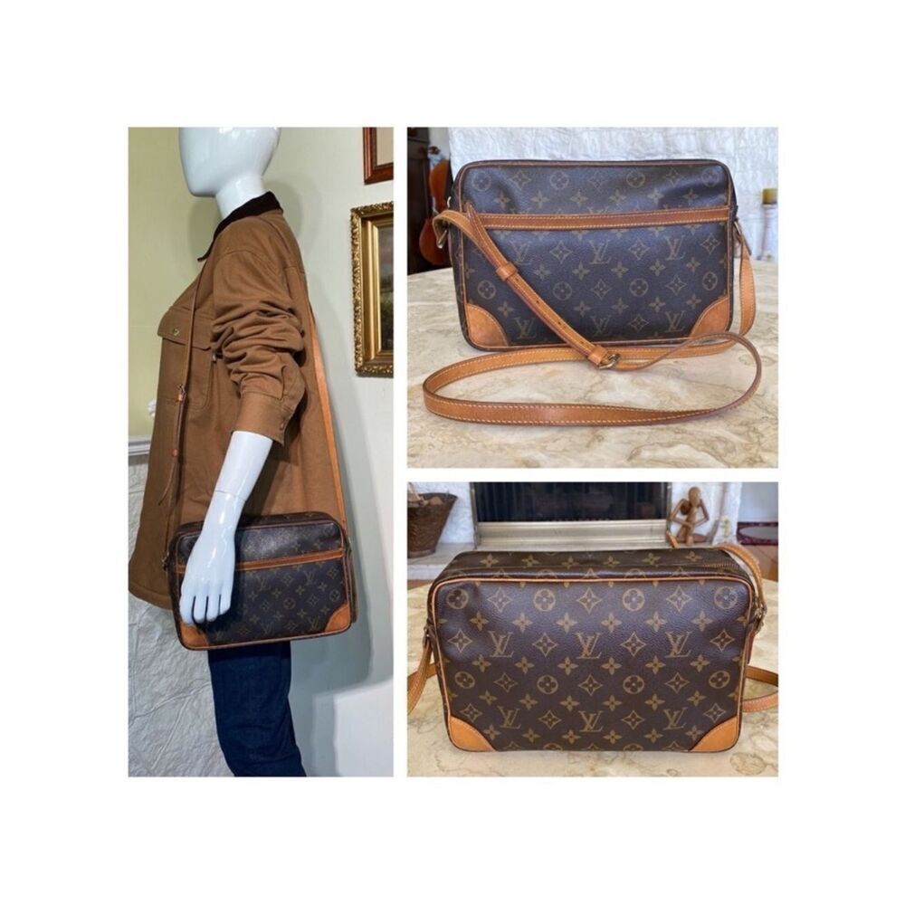 Authentic LOUIS VUITTON Trocadero 30 Monogram Shoulder Bag